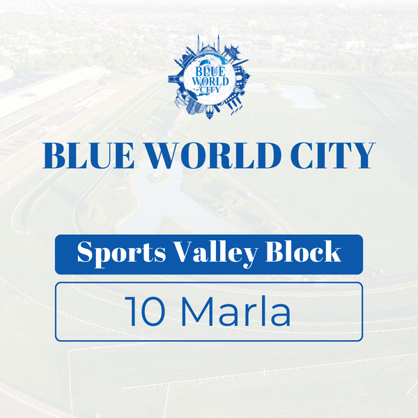 10 Marla Residential Plot Sports Valley Block Blue World City