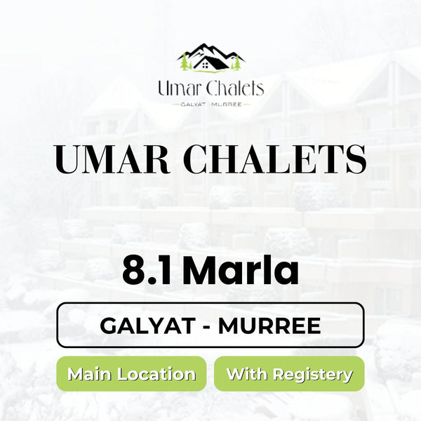 8.1 Marla Residential Plot Umar Chalets Galyat Murree